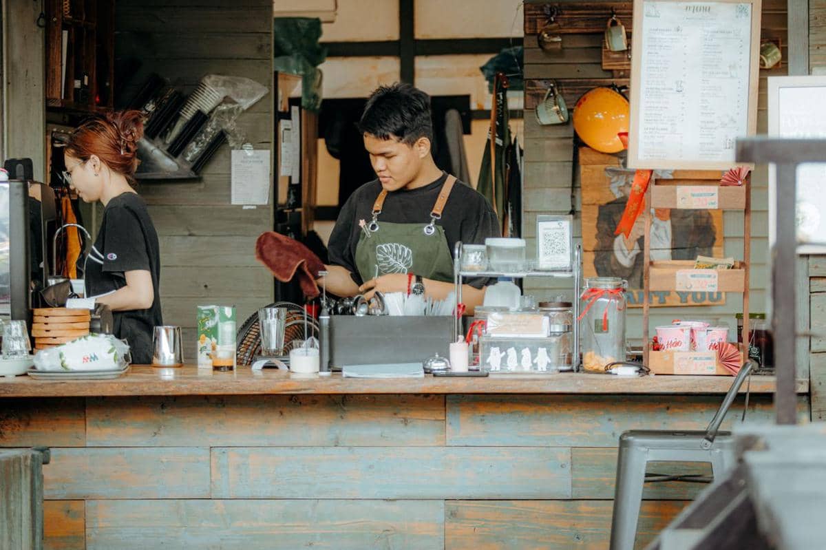 ilustrasi coffee shop
