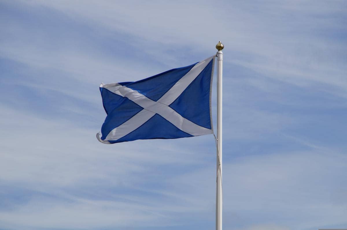 bendera Skotlandia