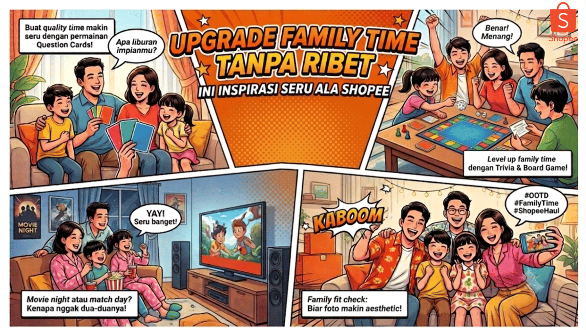 4 Inspirasi Kegiatan yang Bikin Momen Kumpul Keluarga Makin Seru