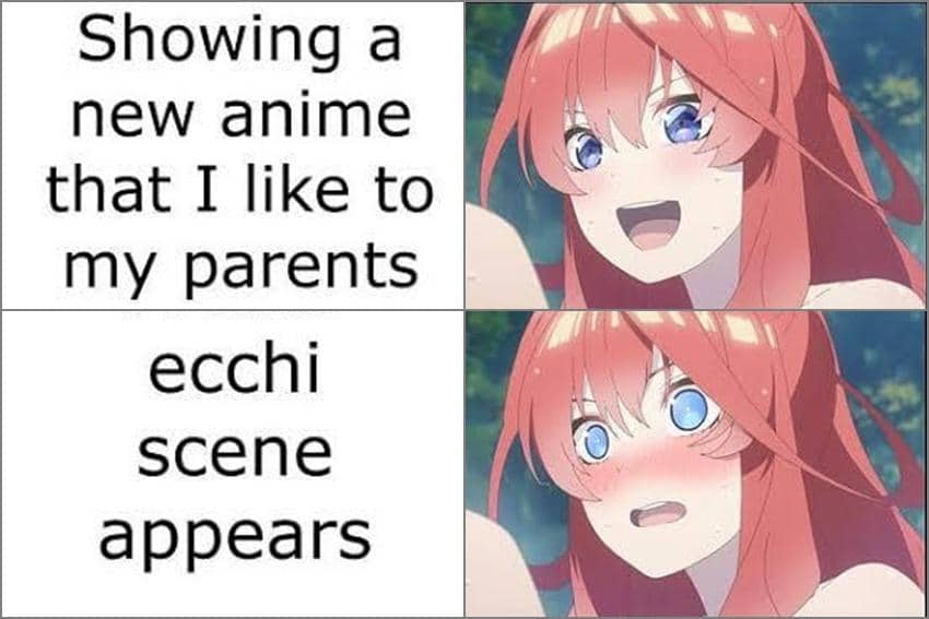 8 Meme Anime tentang Momen Apes, Semua Orang Pernah Ngalamin?
