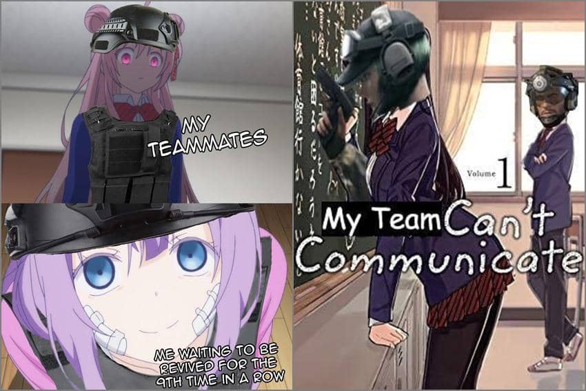8 Meme Anime tentang Rekan Setim, Ada yang Jadi Beban pas Main Game!