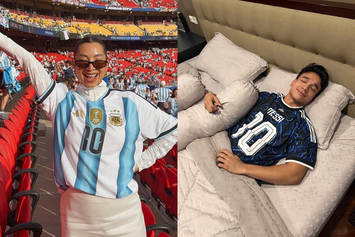9 Potret Artis Pakai Jersey Messi, Siap Dukung di Final Piala Dunia 2026