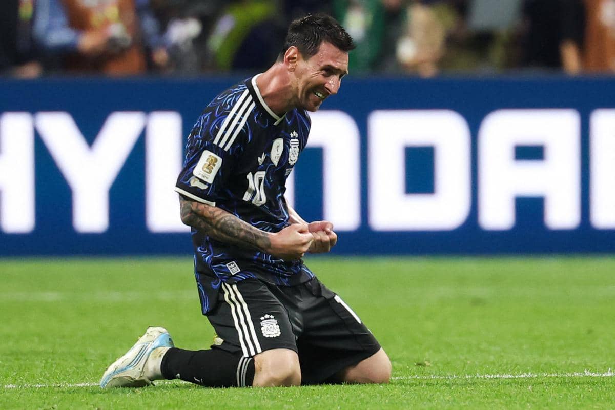 Lionel Messi Jadi Pemain Terbaik saat Argentina Hajar Inggris