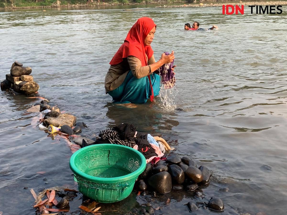 ​Ironi di Tepi Cisadane, Warga Kranggan Tiap Tahun Alami Krisis Air