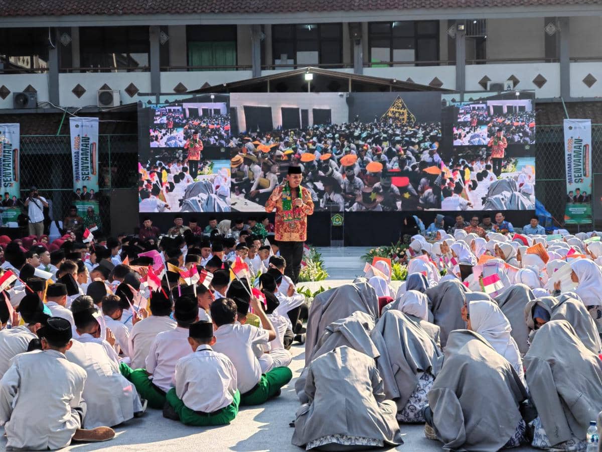 Direktur Jenderal (Dirjen) Pendidikan Islam Kementerian Agama (Pendis Kemenag), Amien Suyitno, hadir dalam Pelaksanaan MATAMUDA (Masa Ta'aru