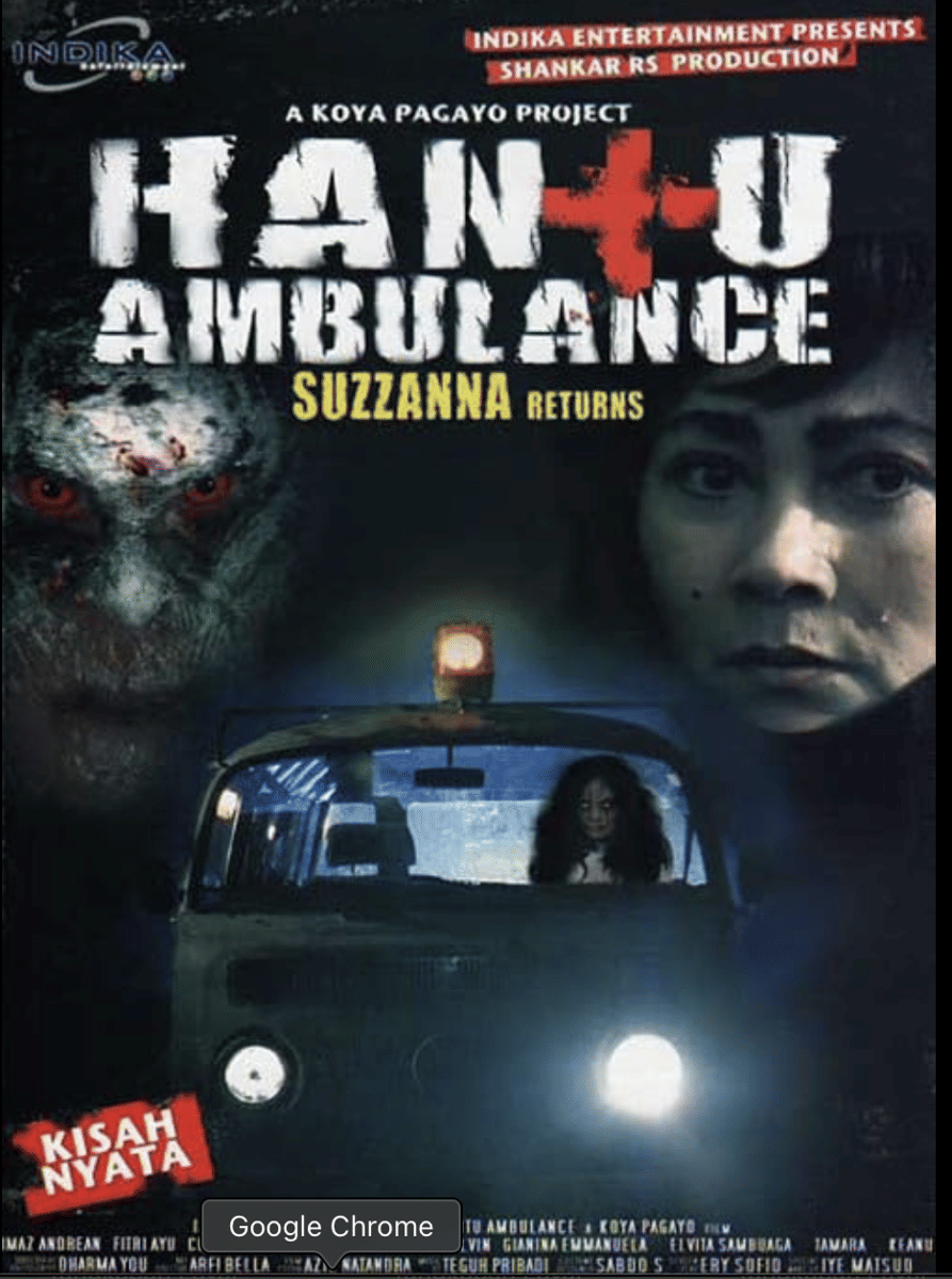 poster Hantu Ambulance