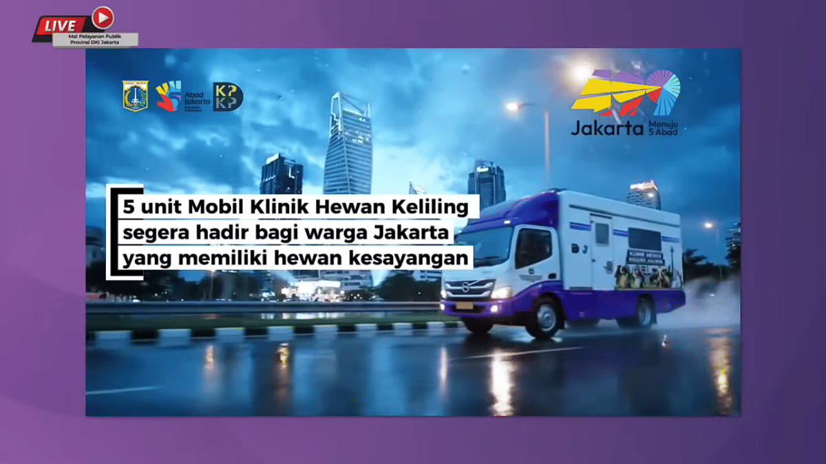 Jakarta Punya Klinik Hewan Keliling, Layani USG hingga Vaksinasi