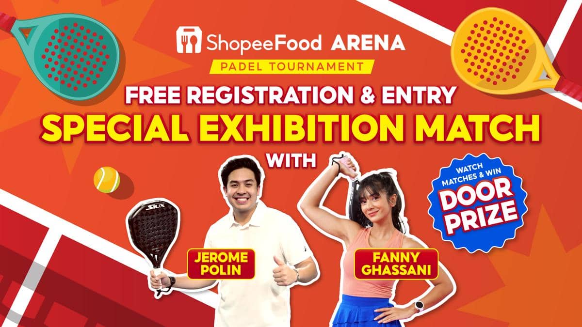 ShopeeFood Hadirkan Turnamen Padel, Ada Jerome Polin & Fanny Ghassani