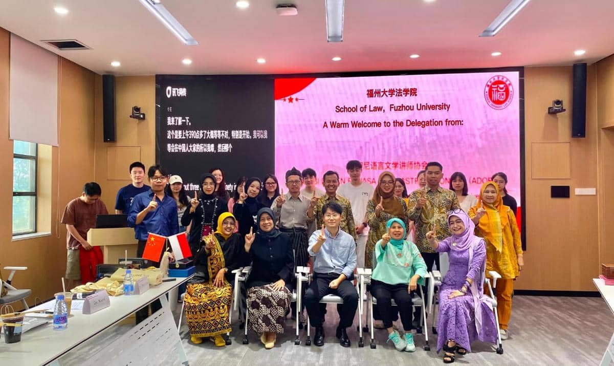 Bahasa Indonesia Tembus China, Apa Misi Dosen Unnes Semarang di Fuzhou?
