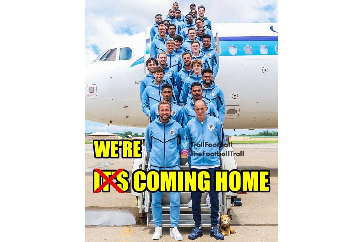 7 Meme Inggris Gagal "It's Coming Home" di Piala Dunia 2026, When Ya?