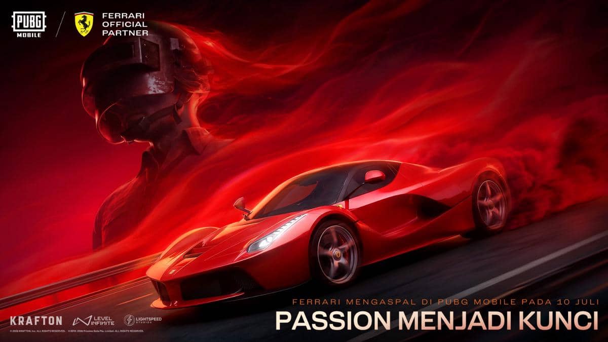 PUBG MOBILE x Ferrari