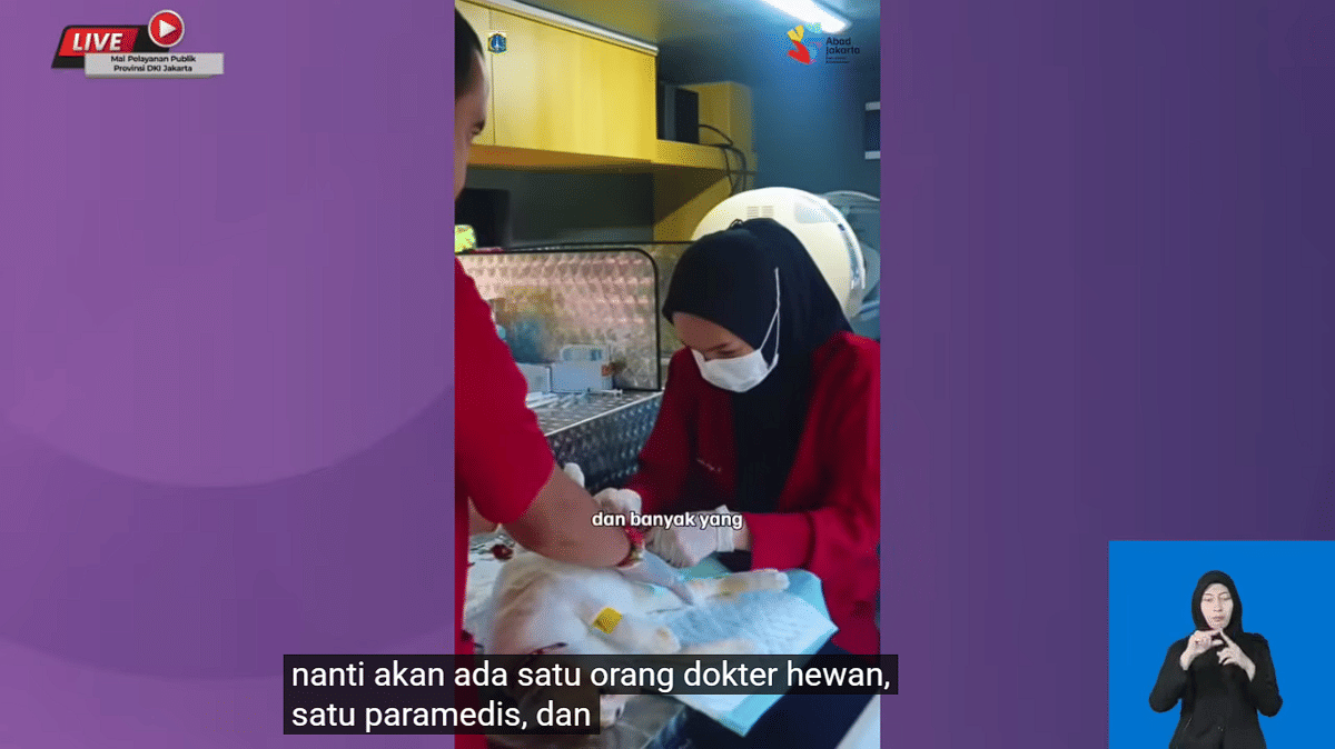 Jakarta Punya Klinik Hewan Keliling, Layani USG hingga Vaksinasi