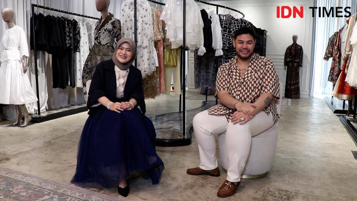 Potret wawancara bersama Ivan Gunawan