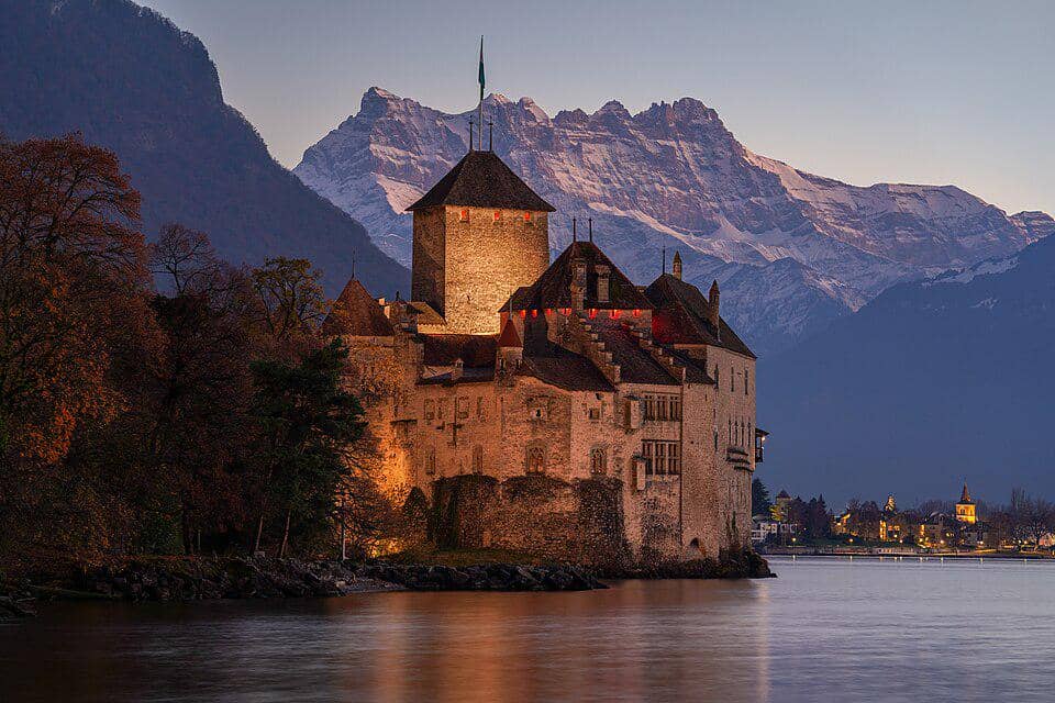 Kastil Chillon, Swiss