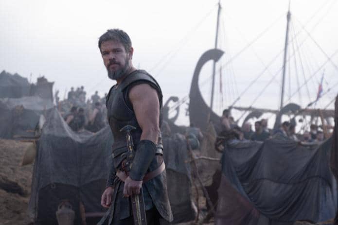 Matt Damon dalam perannya di The Odyssey