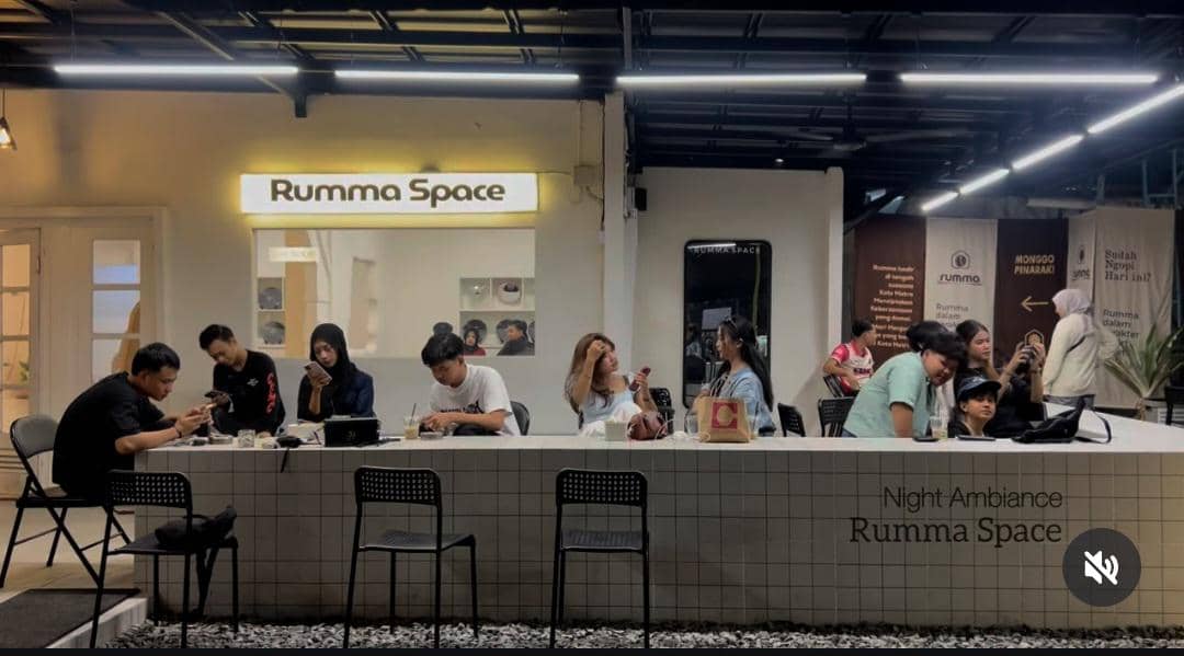 Kafe Rumma Space di Kota Metro (instagram/rumma.space)