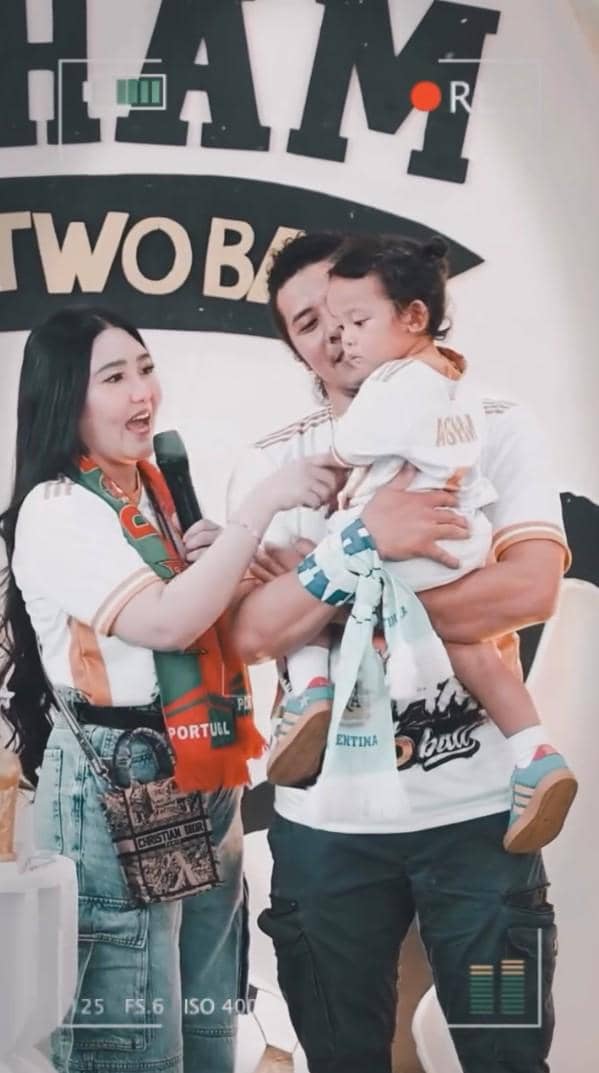 potret acara ulang tahun ke-2 Agham anak Via Vallen (instagram.com/viavallen)