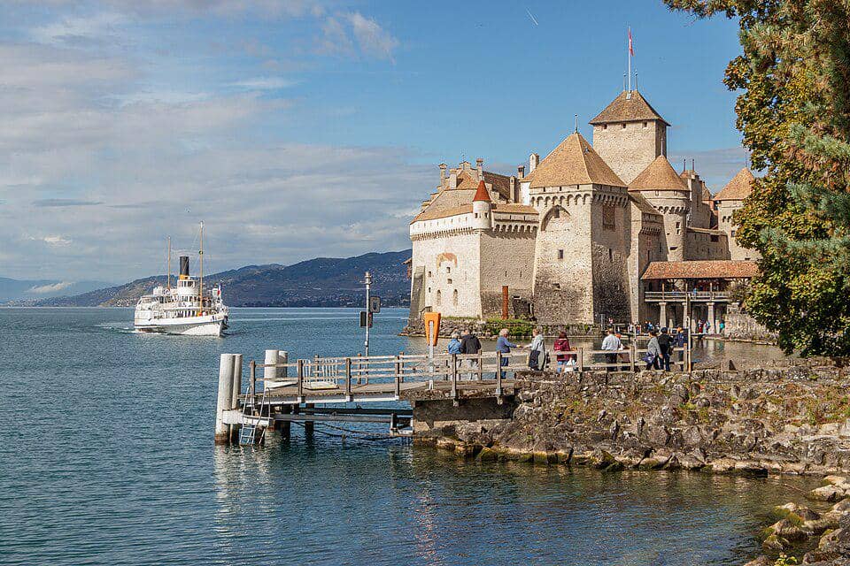 Kastil Chillon, Swiss