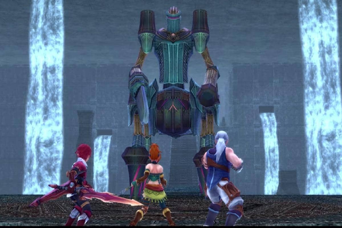 cuplikan gameplay Ys Memoire: Revelations in Celceta