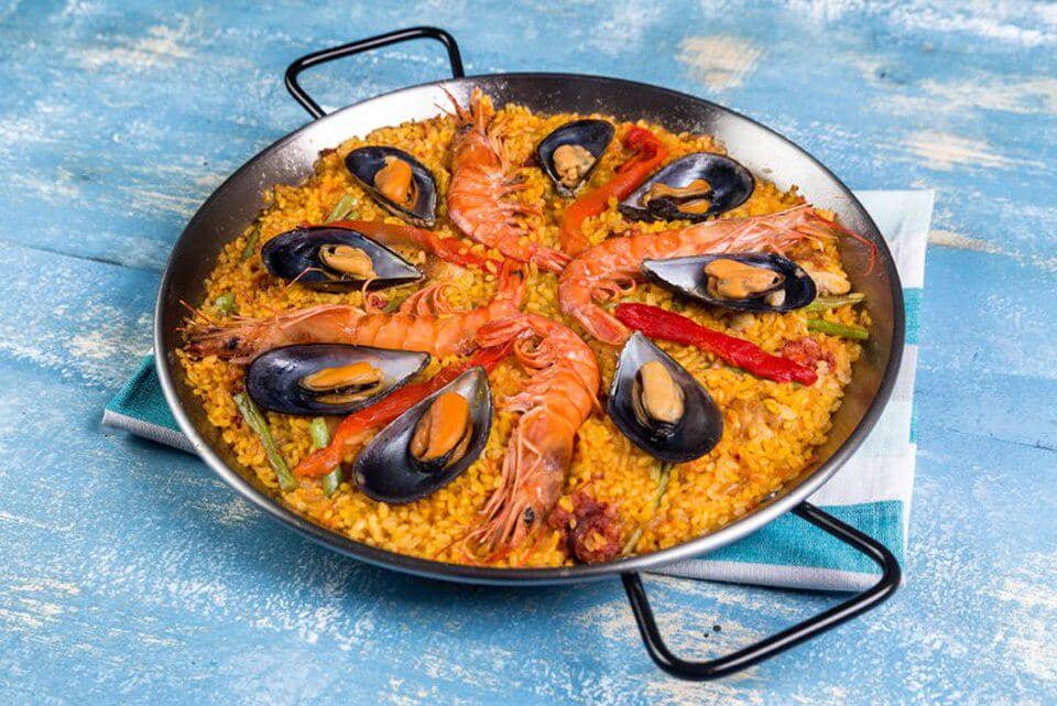 ilustrasi paella