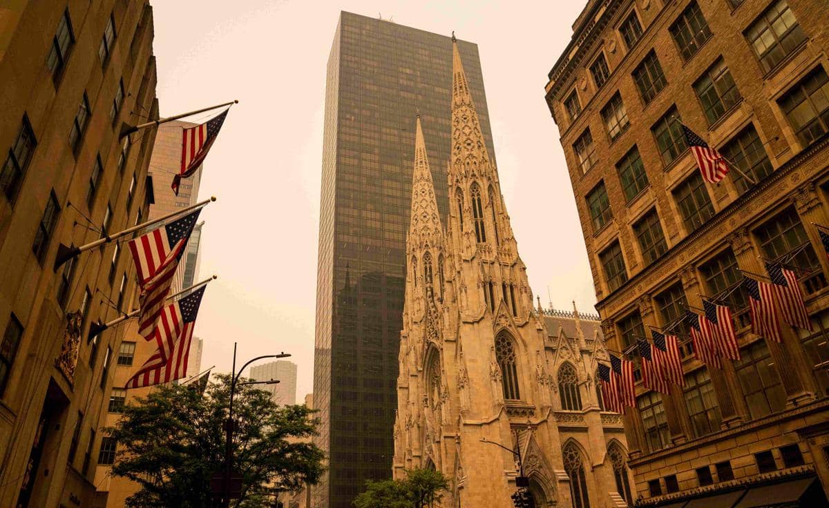 Kabut tebal New York AS