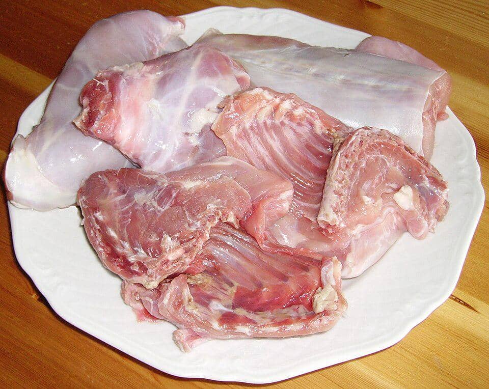 ilustrasi daging kelinci