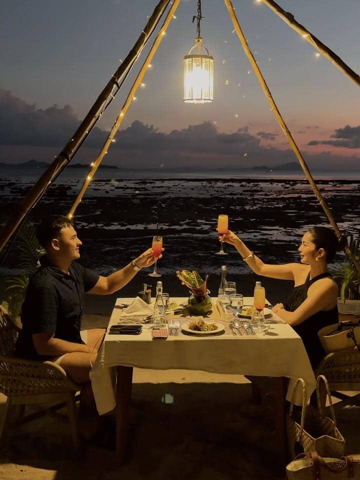 Debi Sagita babymoon di Plataran Komodo