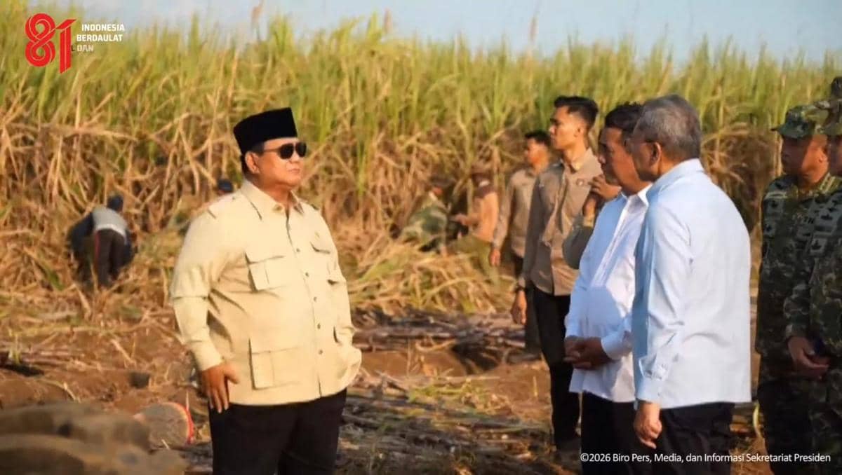 Prabowo: Yang Bilang Beras Mahal, Tanam Sendiri!