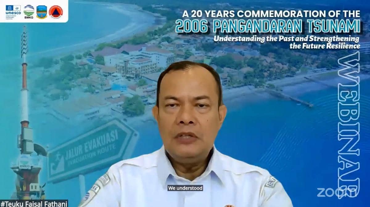 Peringati 20 Tahun Tsunami Pangandaran, BMKG Resmikan 7 Desa Siaga