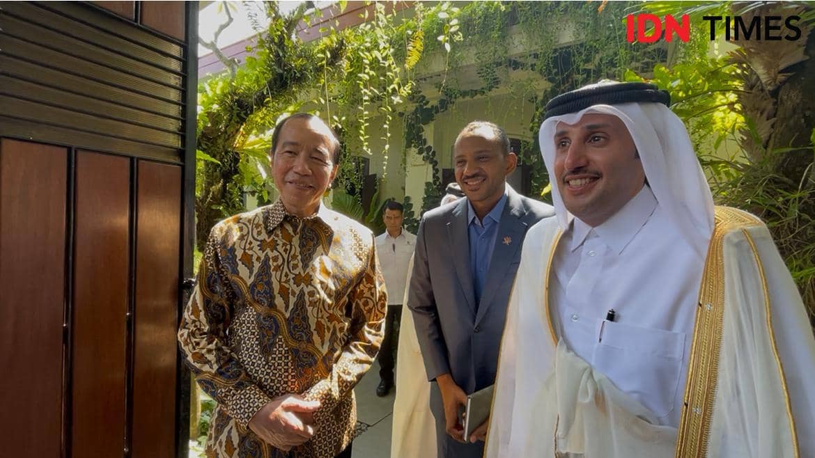 Dubes Qatar Kunjungi Jokowi di Solo, Singgung Situasi Timur Tengah