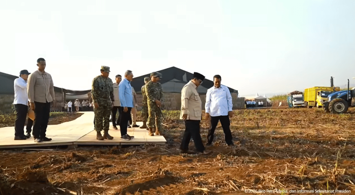 Panen Raya Serentak di Seluruh Indonesia Bersama TNI, Malang, Jawa Timur (17/7/2026).
