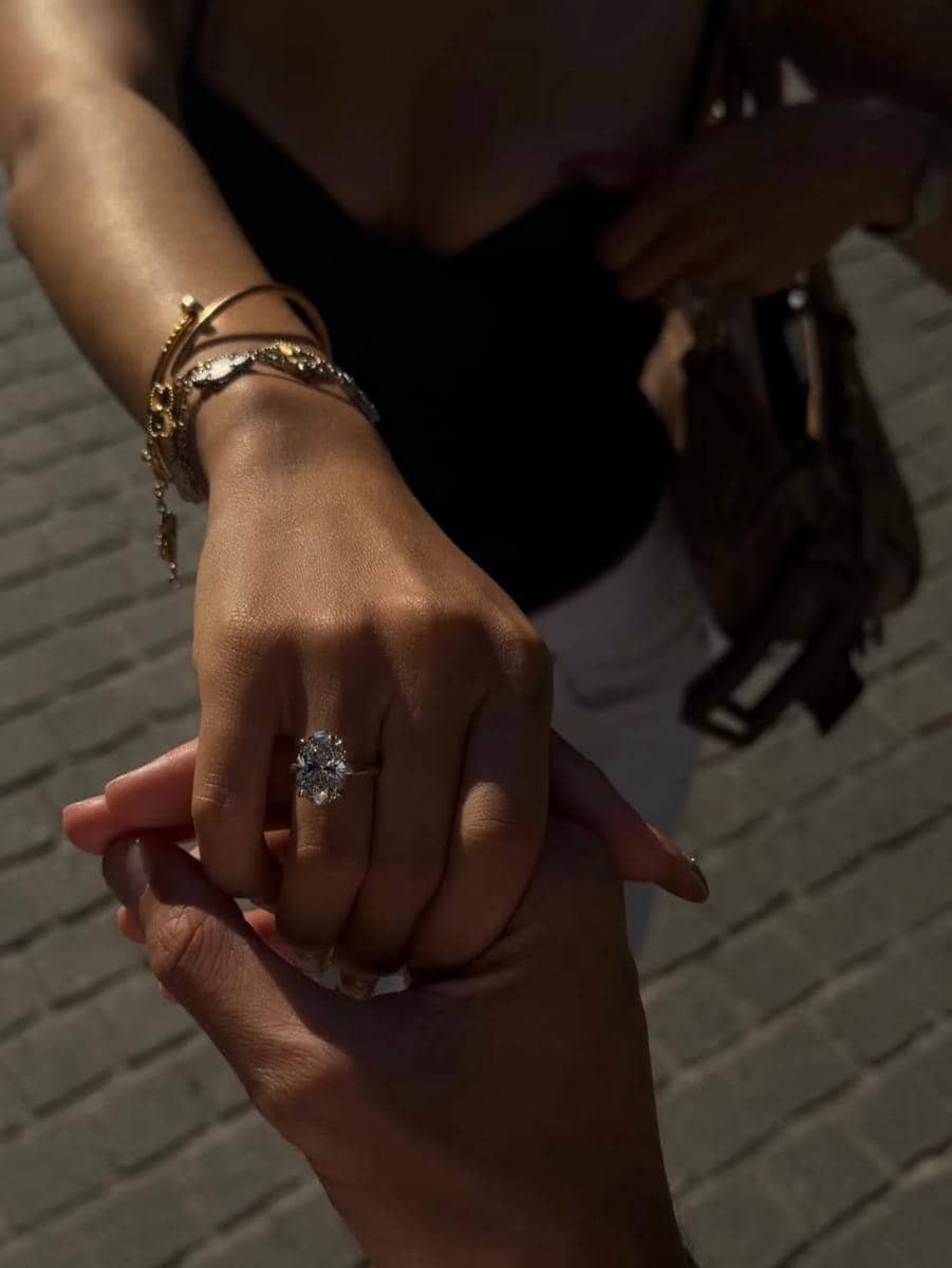 Detail Cincin Jennifer Hubner Pemberian Suaminya (instagram.com/jenniferhubner)