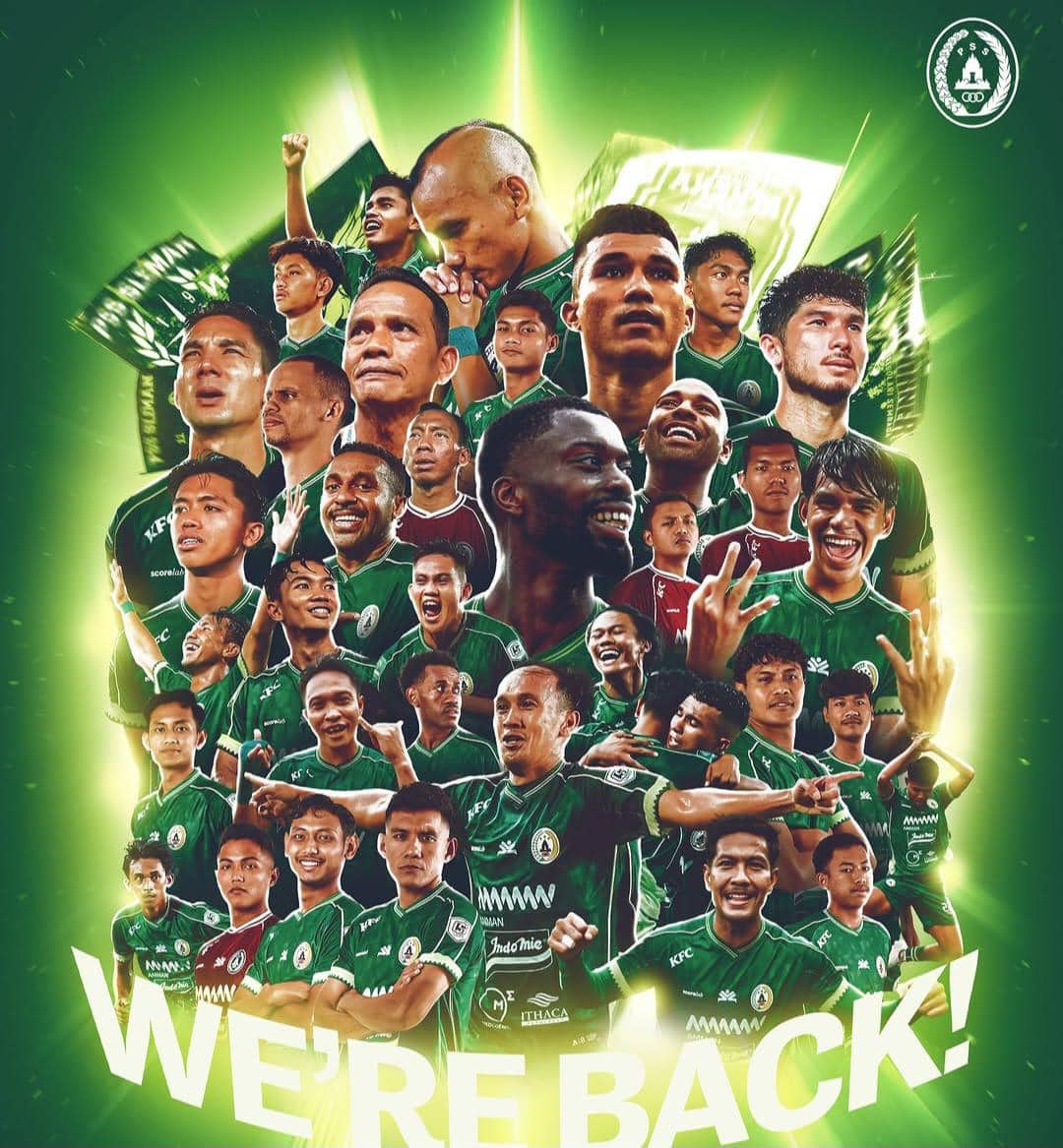 Daftar 17 pemain yang dipertahankan PSS Sleman di Super League 2026/2027. (Ilustrasi Instagram PSS Sleman) 