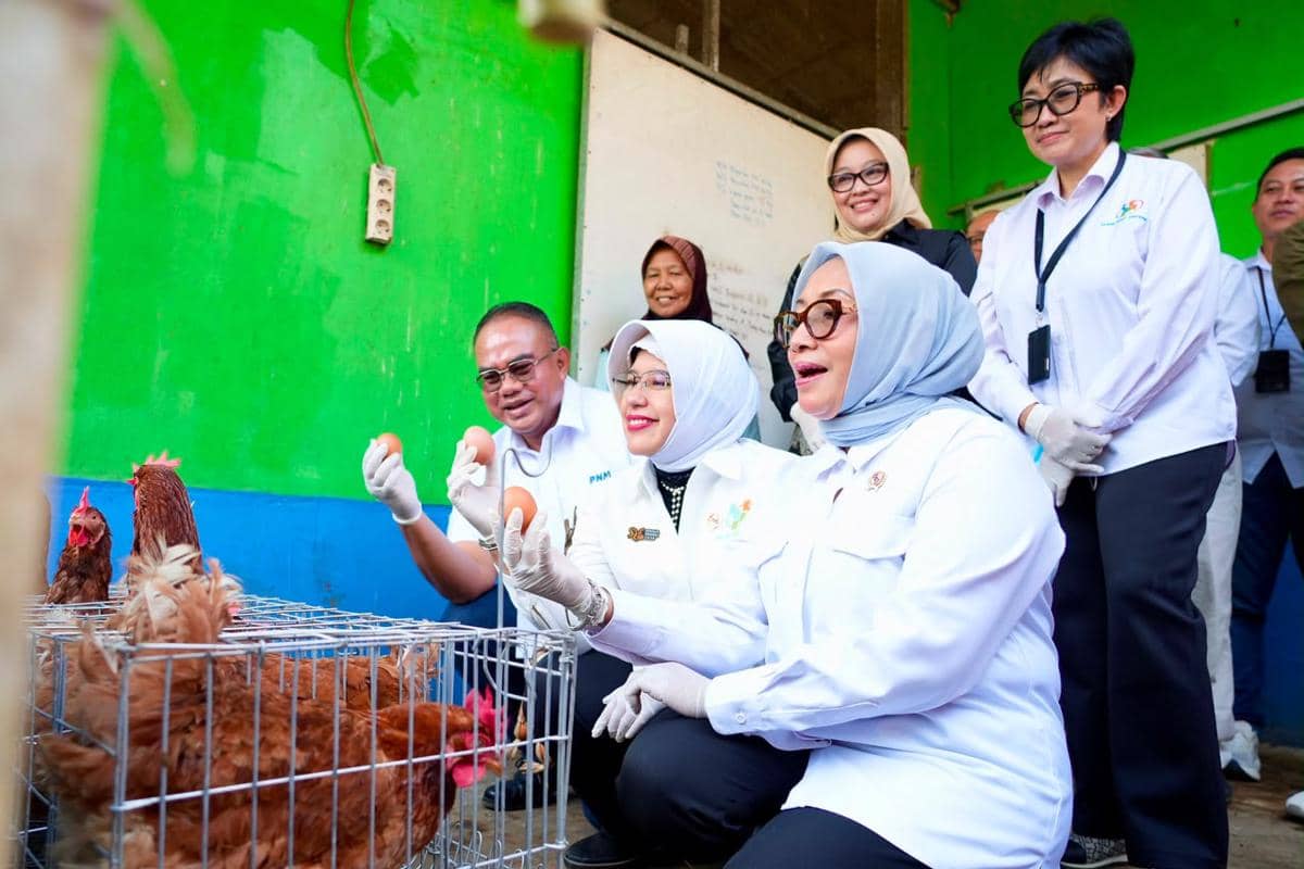 Menteri PPPA dan Kepala BPS Apresiasi Pemberdayaan Nasabah PNM