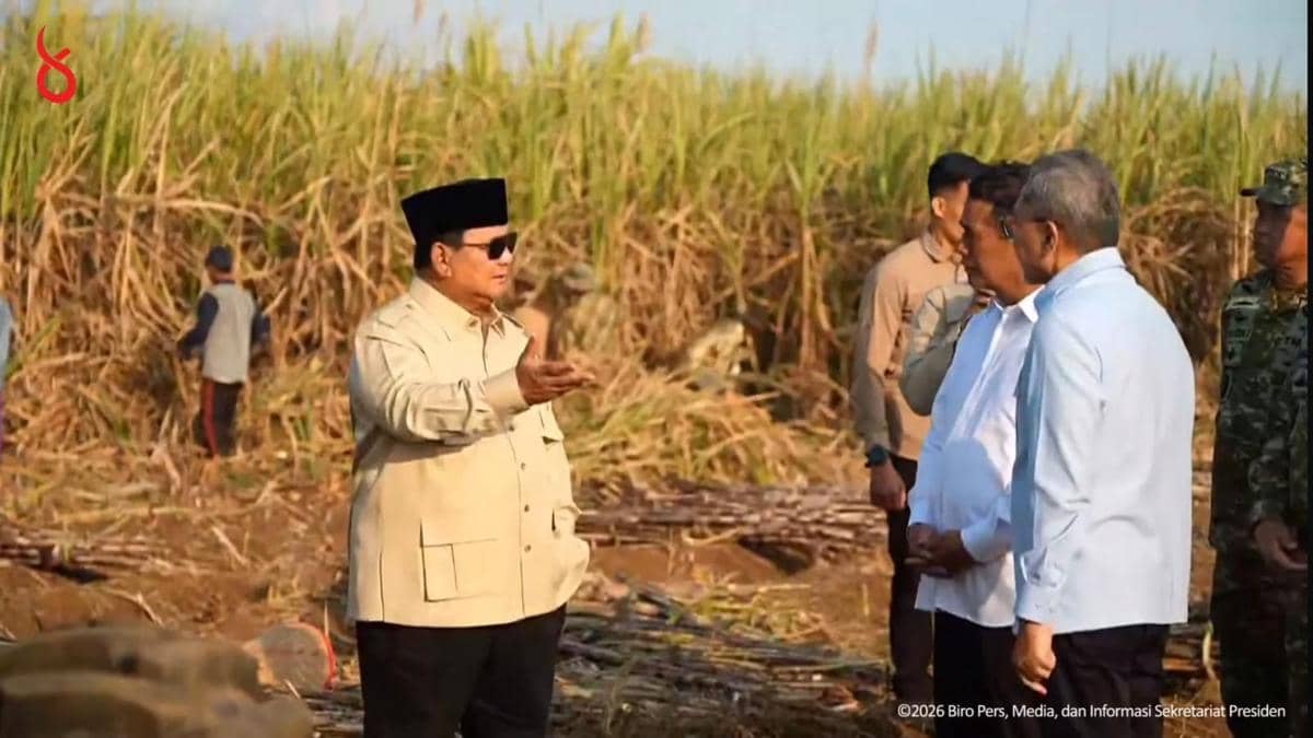 Prabowo Sebut TNI AD Sudah Dampingi Produksi Beras Sekitar 19,2 Juta Ton