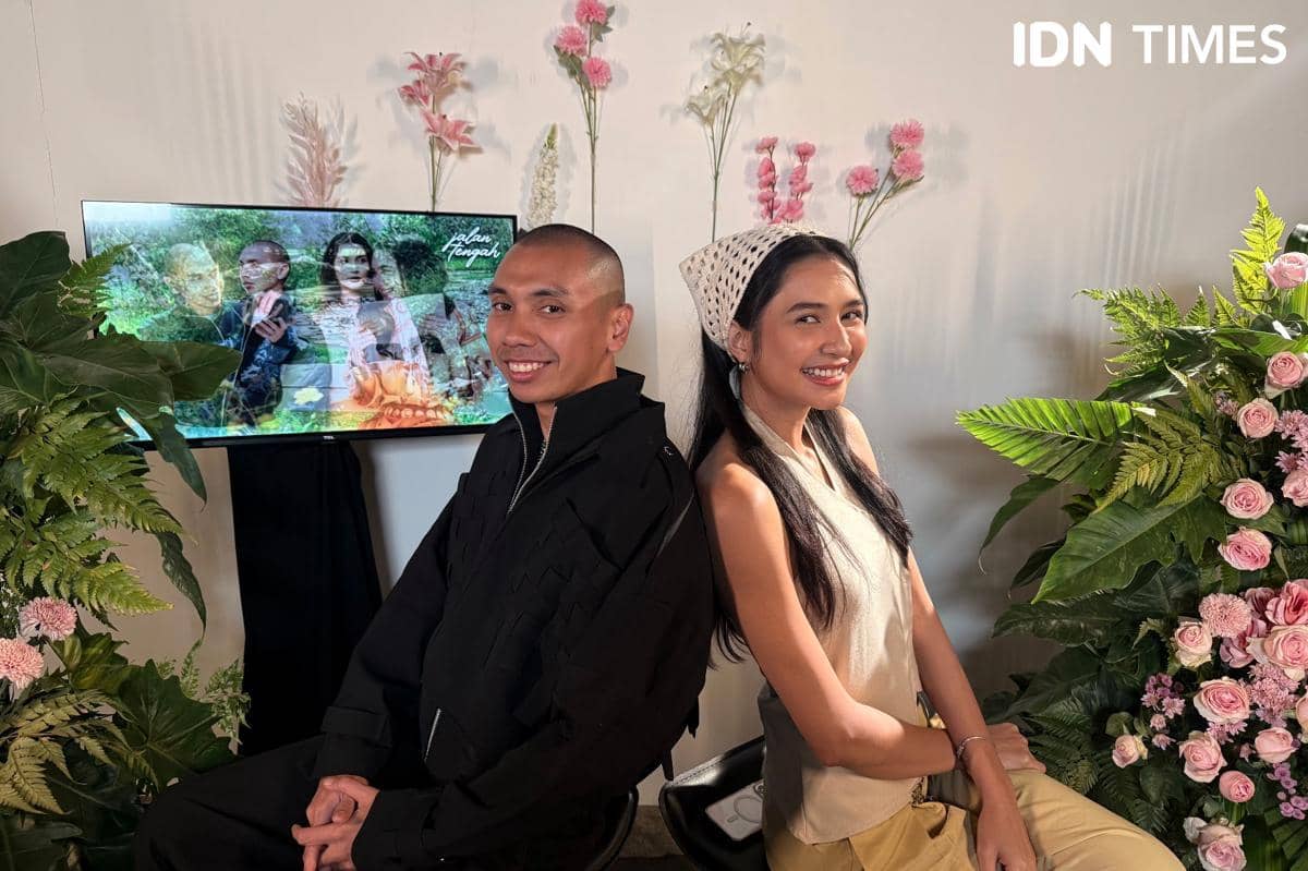Rayi dan Mikha Tambayong dalam wawancara bersama IDN pada Jumat (17/7/2026)