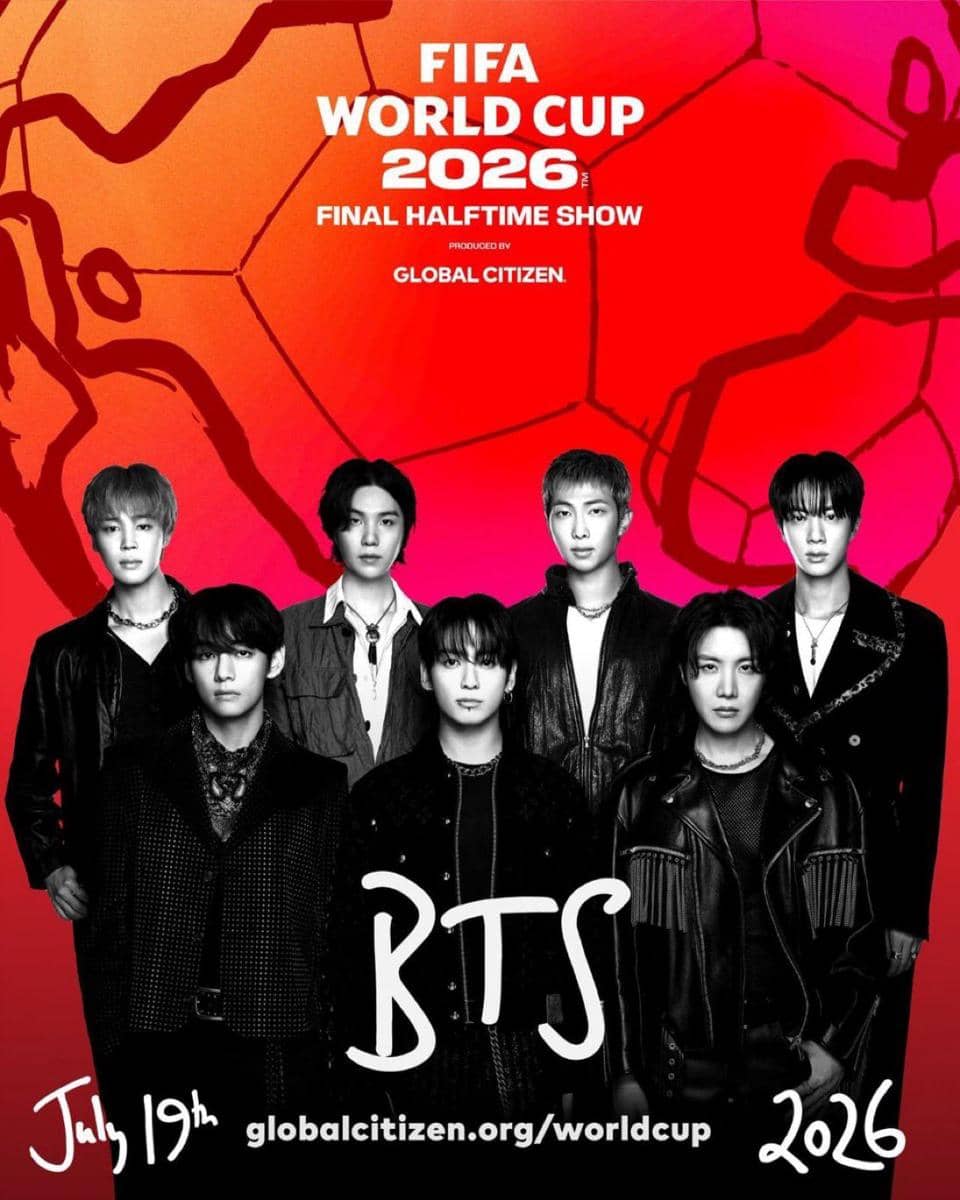 BTS untuk Halftime Show Piala Dunia 2026 (x.com/GlblCtzn)