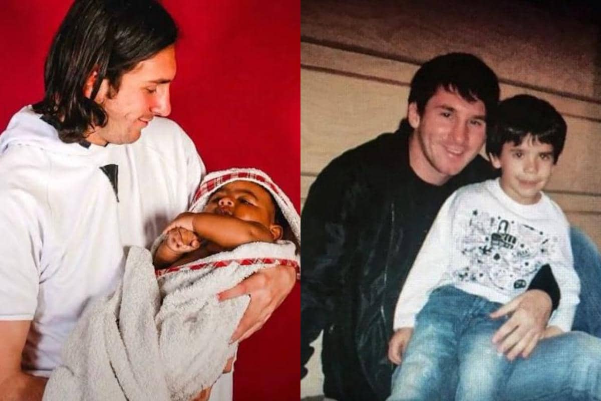Gak Cuma Lamine, 4 Pemain Spanyol Ini Foto Sama Messi Pas Masih Bocil