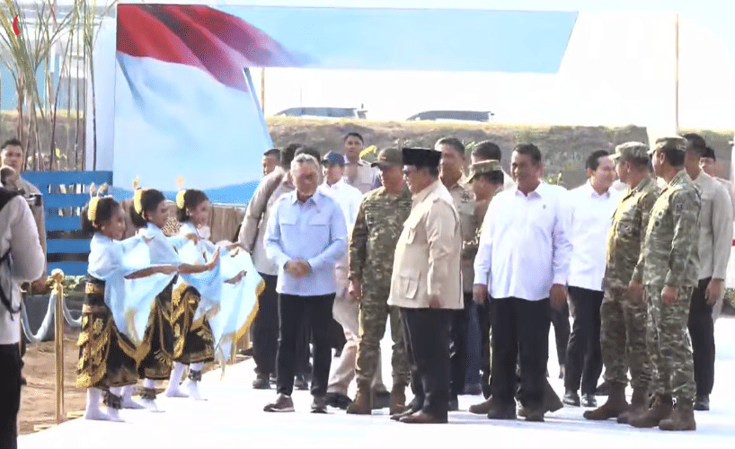 Kelakar Prabowo Polri Tak mau di Bawah Menteri Pertahanan