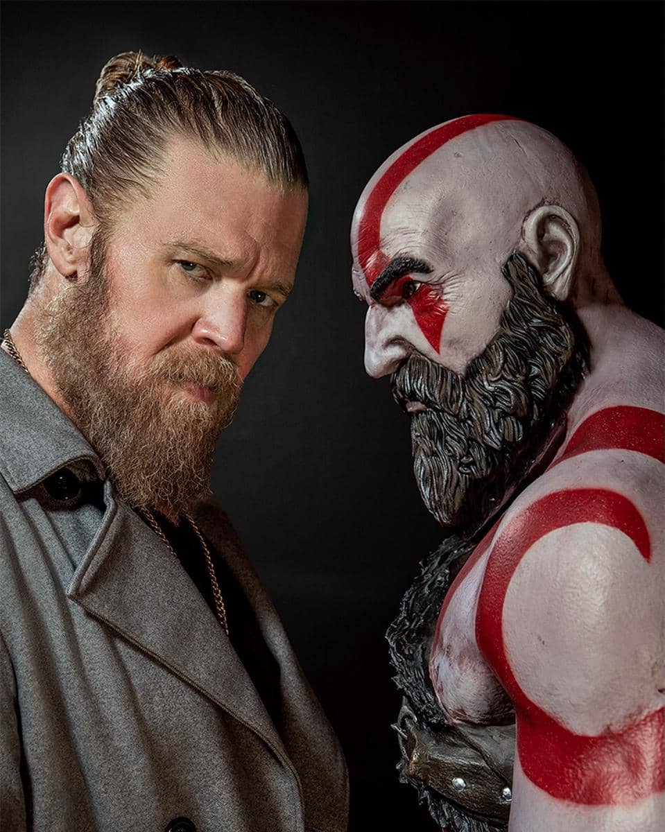Ryan Hurst sebagai Kratos di serial live-action God of War