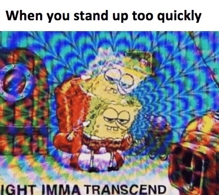 meme SpongeBob tentang hidup sehat