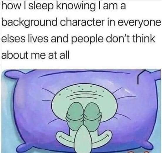 meme SpongeBob tentang hidup sehat