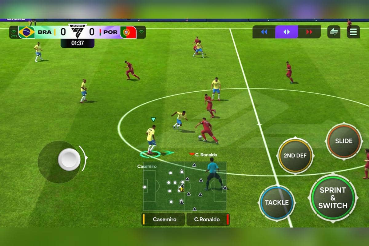 gameplay FC Mobile