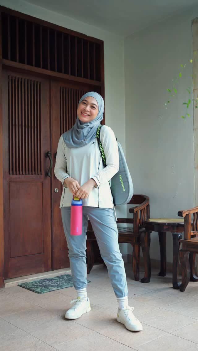 tips styling hijab instan buat olahraga
