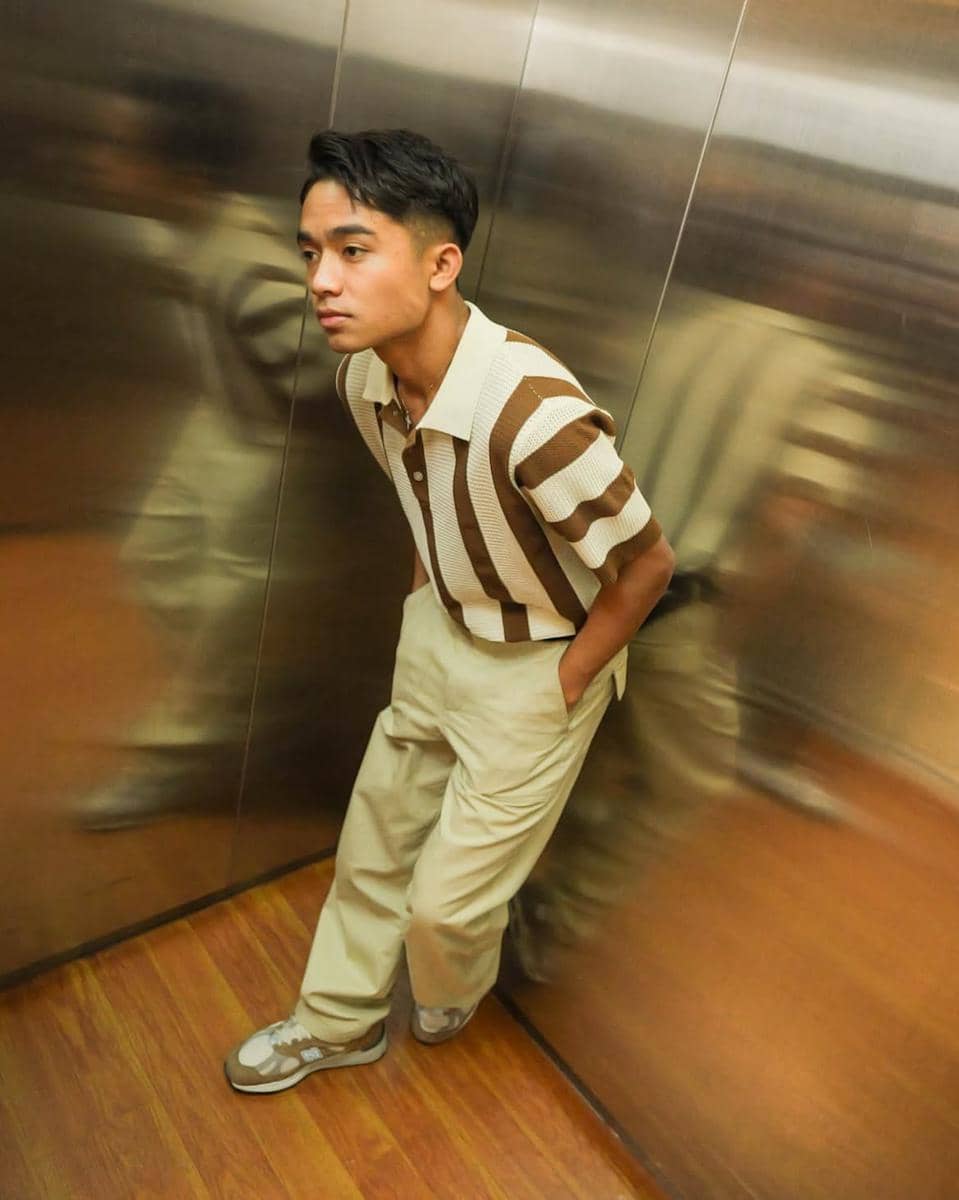potret OOTD ala Betrand Peto Putra Onsu