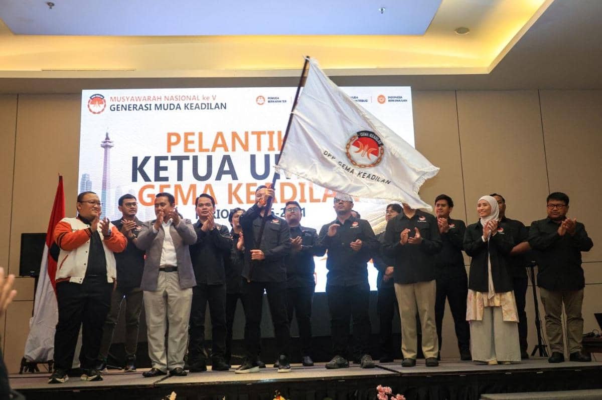 PKS melantik kepengurusan Gema Keadilan di Jakarta. (Dok. PKS).