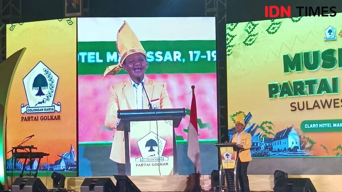 Bahlil Singgung Munafri Tidak Hadir di Musda Golkar Sulsel
