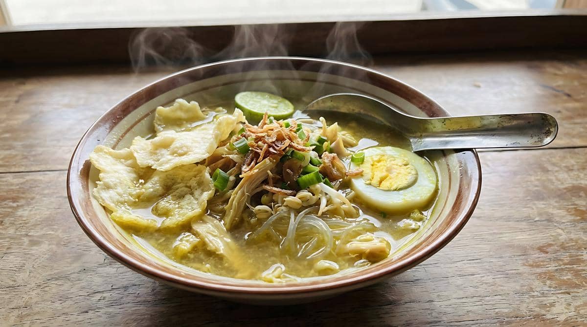 Resep Soto Ayam Santan Betawi, Rempahnya Melimpah!