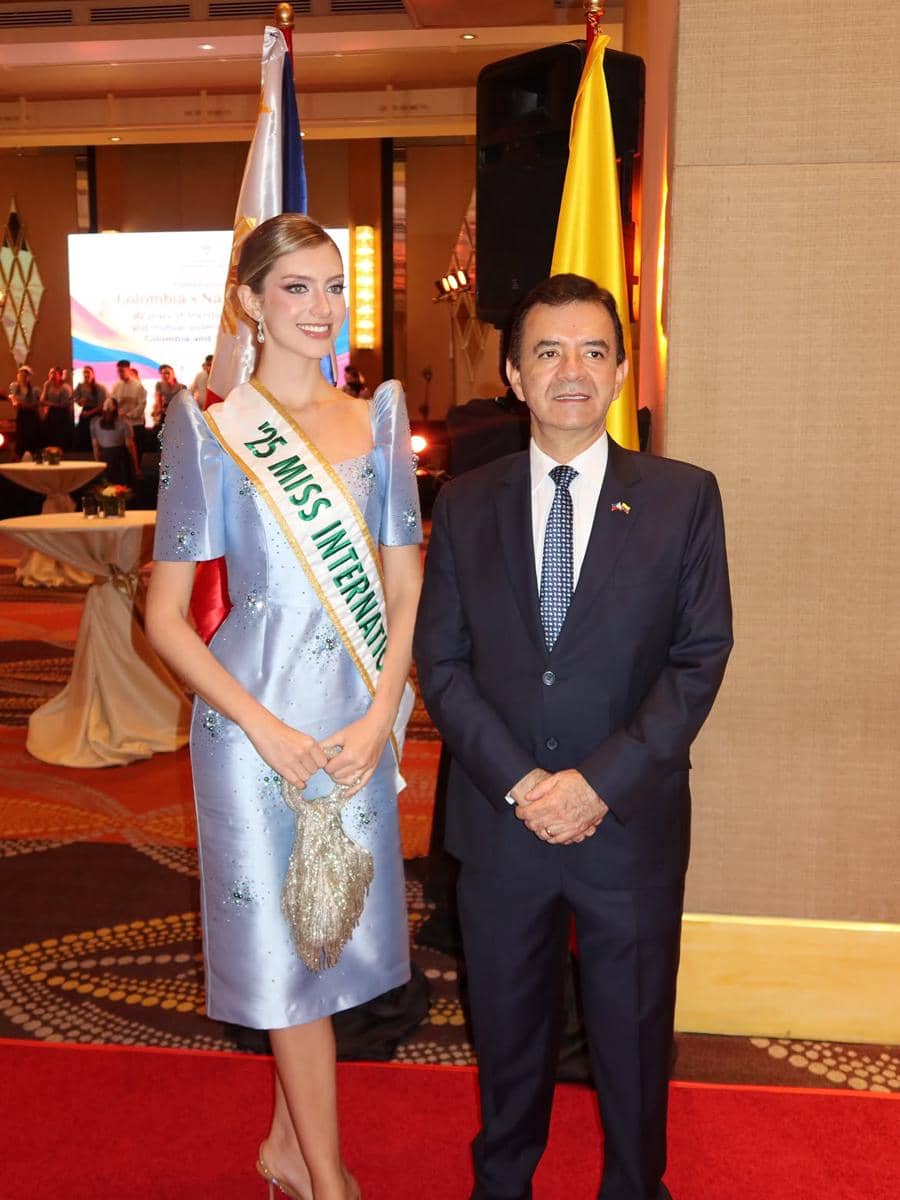 Potret Miss International 2025 Catalina Duque Bertugas di Filipina