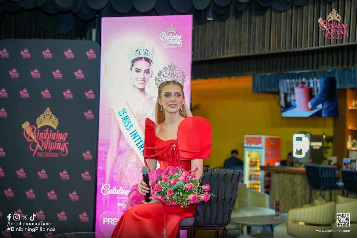 Potret Miss International 2025 Catalina Duque Bertugas di Filipina